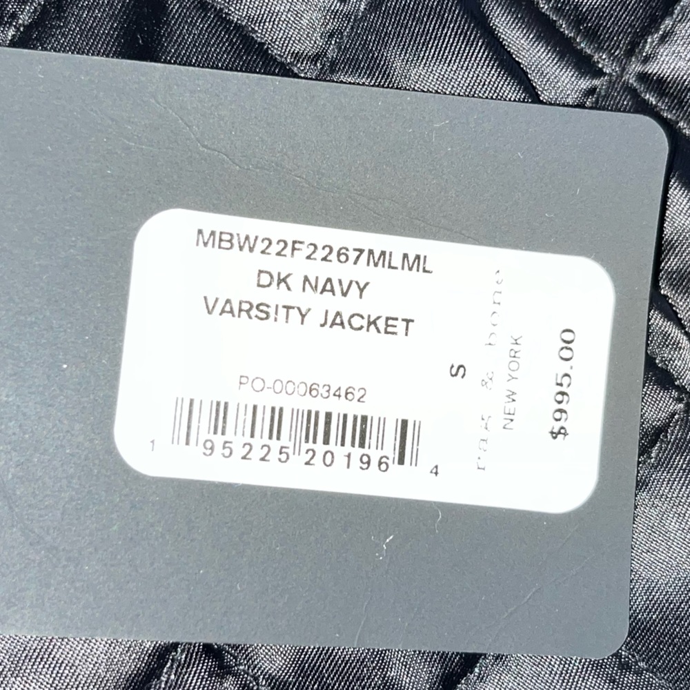 !!!NEW!!! Rag & Bone varsity jacket - Picture 3 of 11